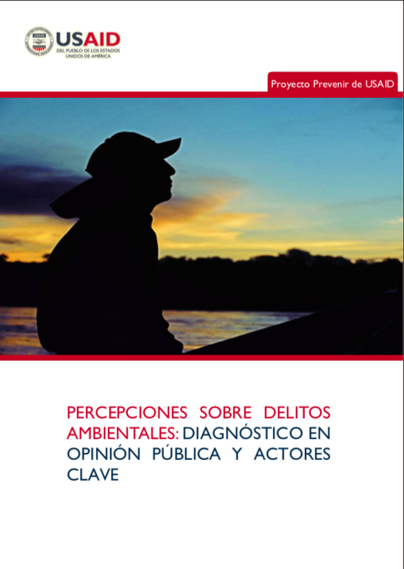 Percepciones sobre delitos ambientales: diagnóstico en opinión pública y actores clave
