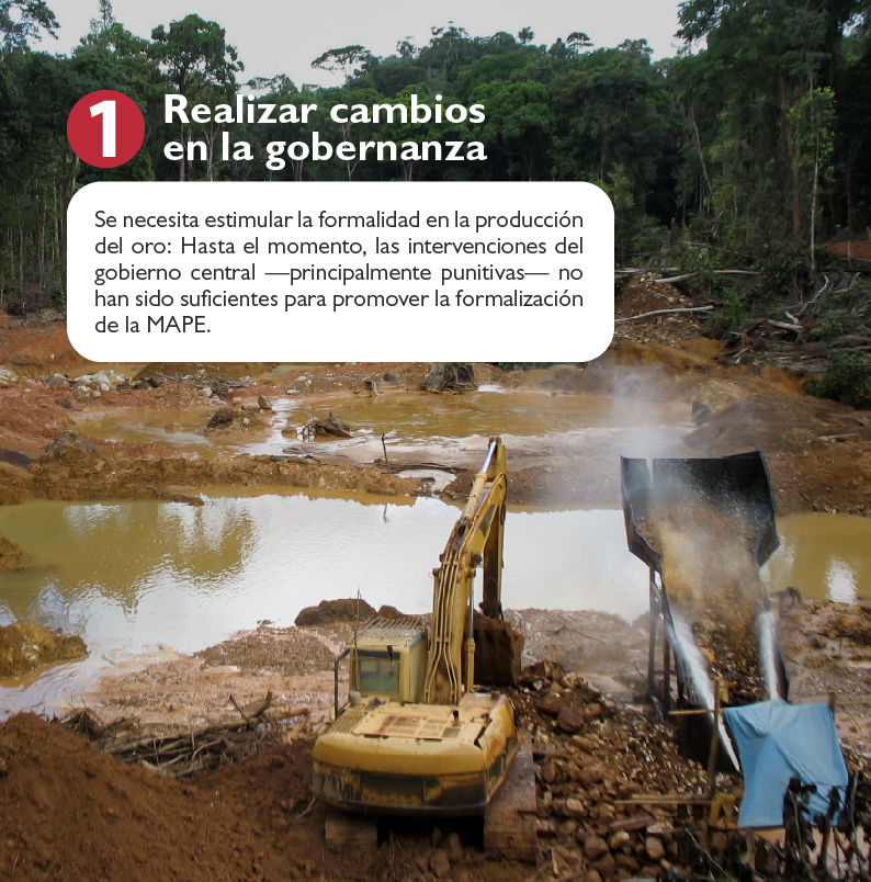 fortalecer la cadena de valor del oro proveniente de la minería artesanal y la pequeña escala de Madre de Dios bajo un enfoque de sostenibilidad?