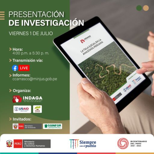 Presentación de investigación: La tala ilegal en la Amazonía peruana