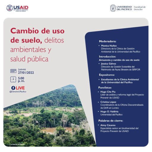 Cambio de uso de suelo, delitos ambientales y salud pública