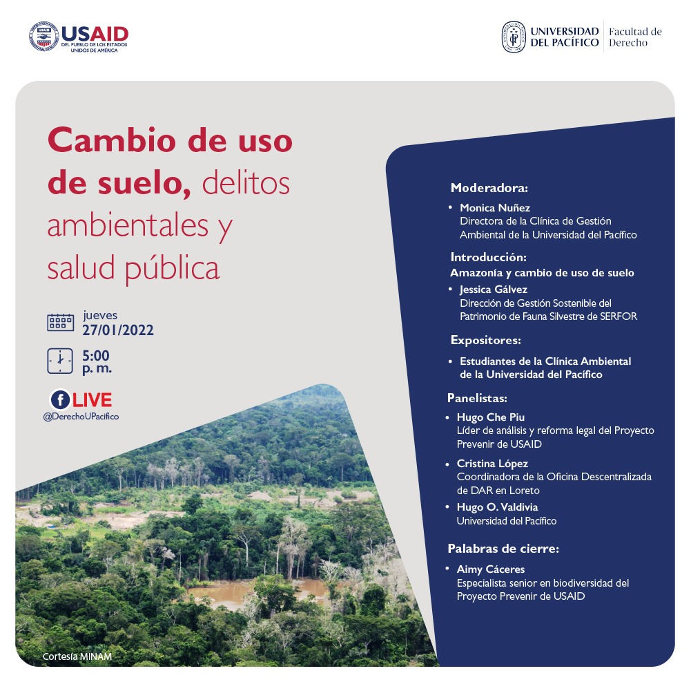Cambio de uso de suelo, delitos ambientales y salud pública