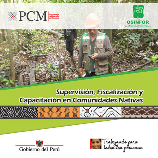 Supervisión, fiscalización y capacitación en comunidades nativas